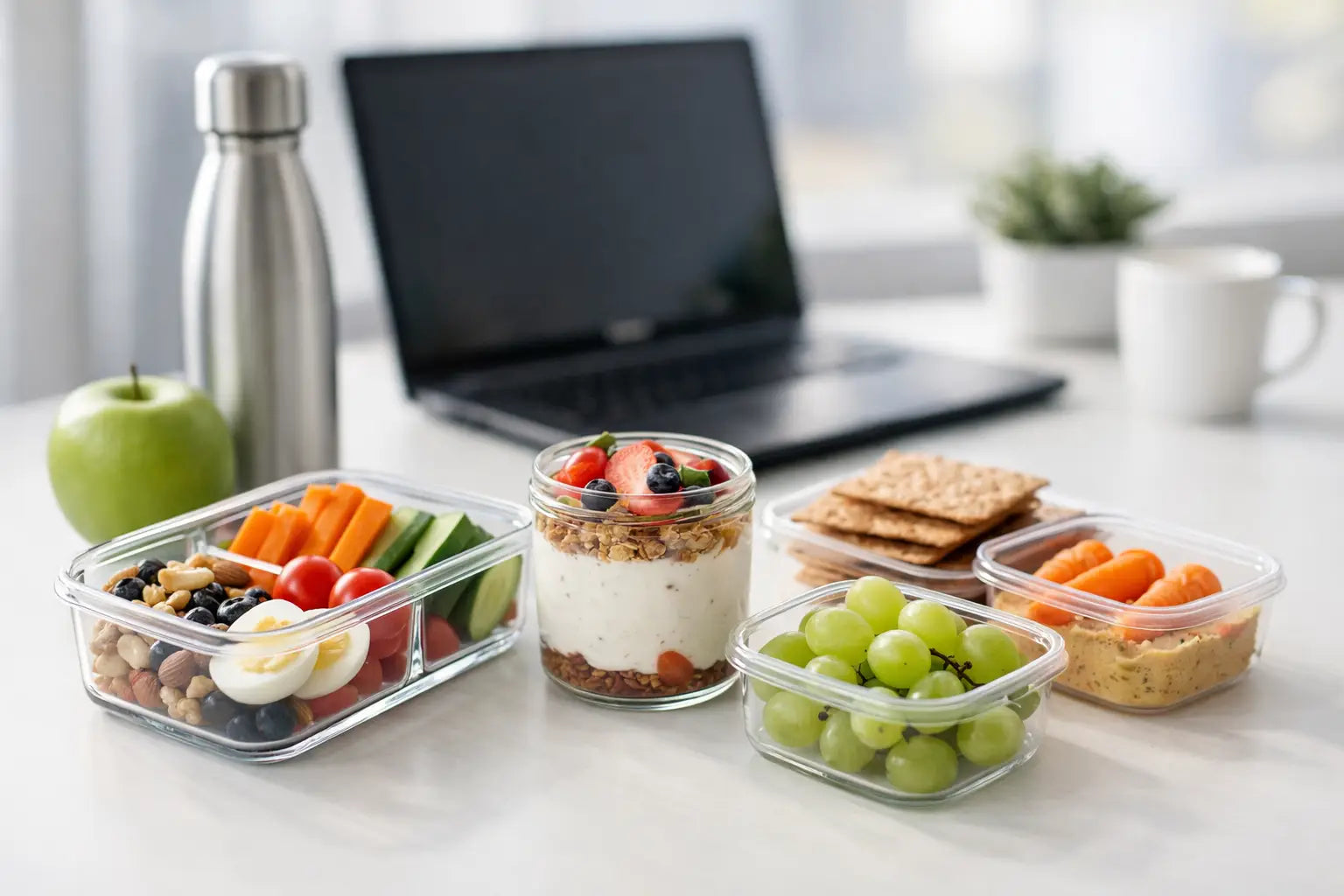 How to Pack Healthy Work Snacks That Last