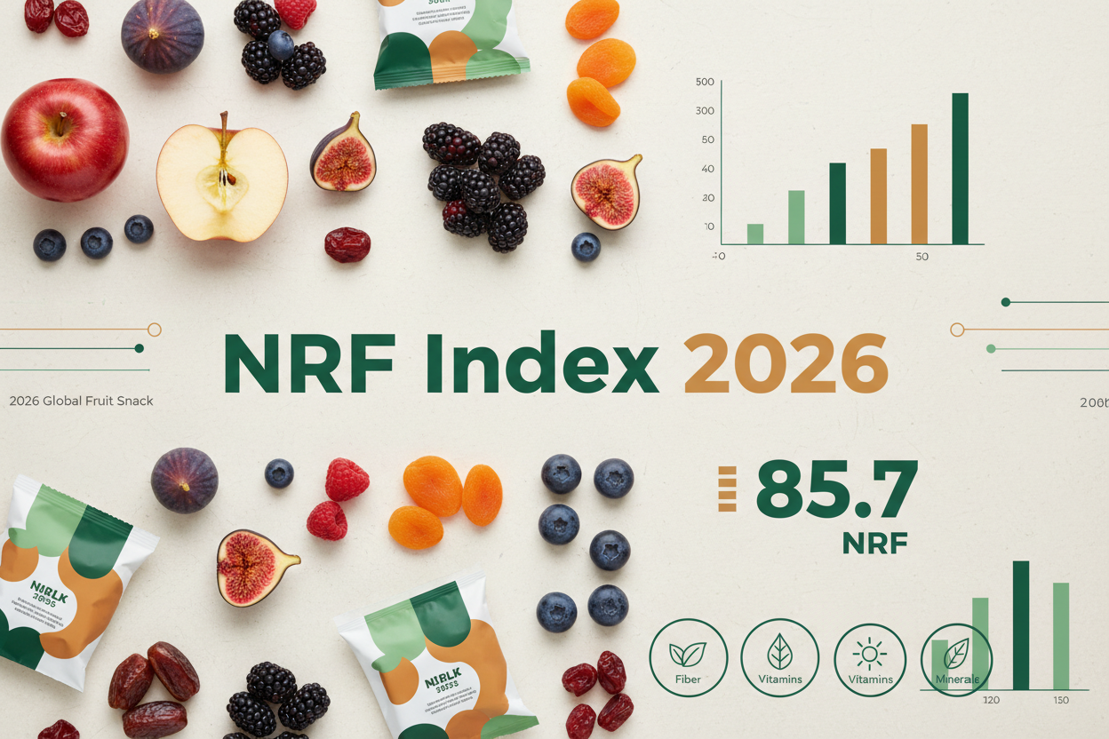 2026 Global Fruit Snack Nutrient Density (NRF) Index: The Complete Ranking Guide