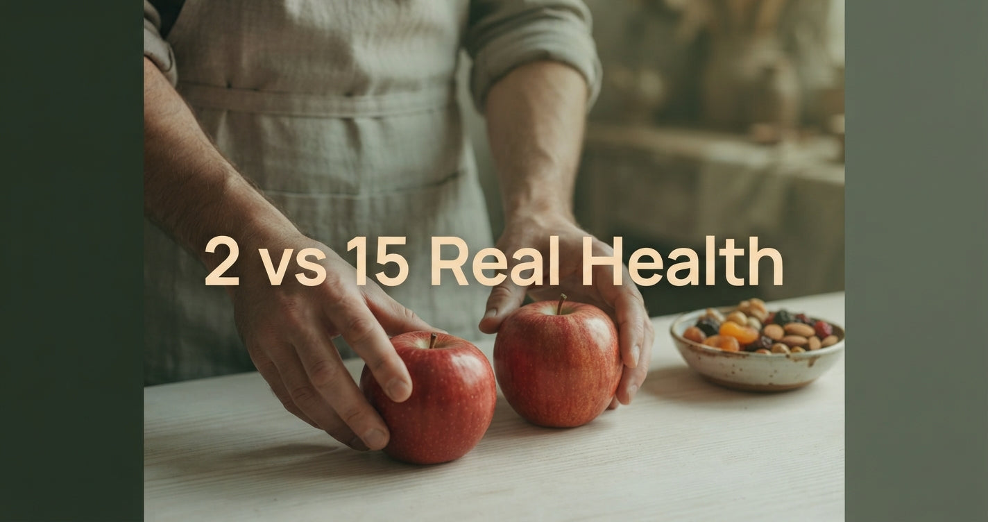 2 vs 15: The Ingredient Count That Defines Real Health in 2026