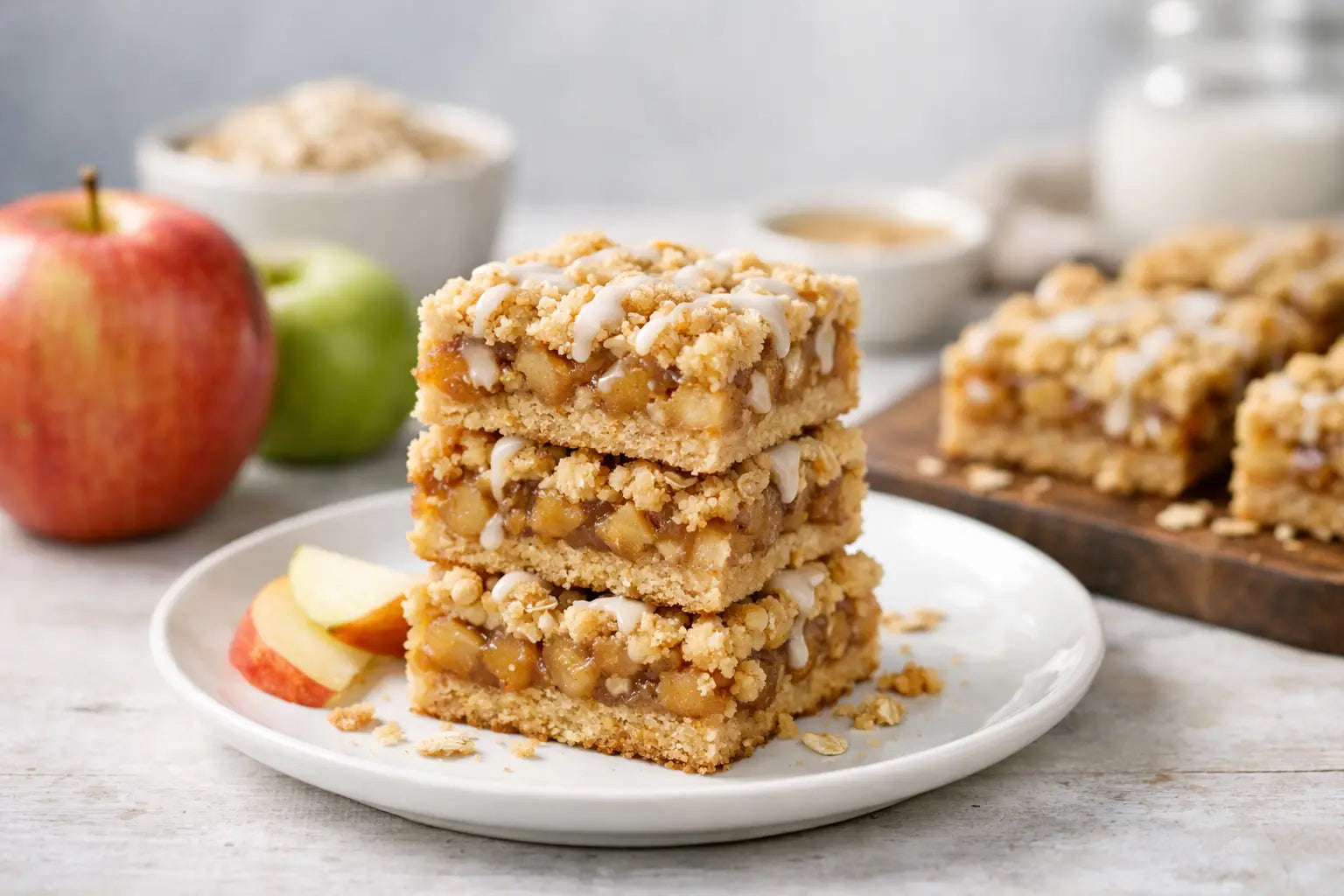 Gluten Free Apple Bars That Actually Taste Good