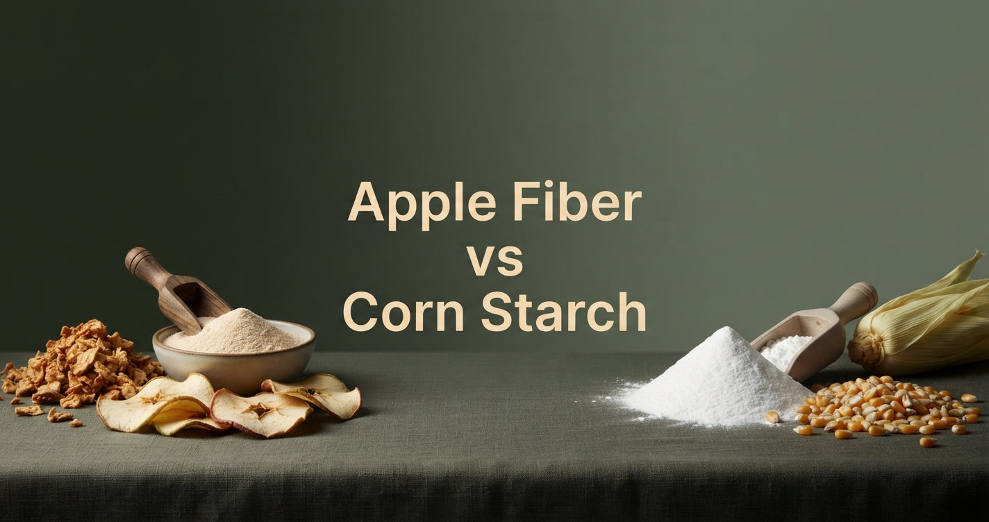 Apple fiber vs corn starch: which actually aids digestion?