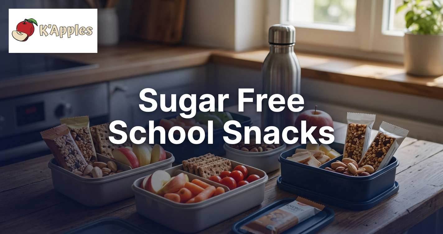Best Sugar Free School Snacks in 2026: A Parent's Guide to Clean, Low-GI Znüni