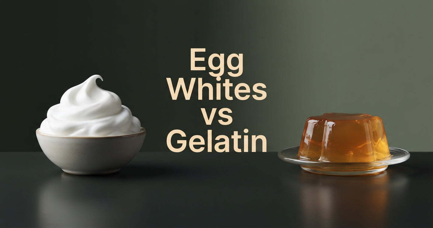 Egg whites vs gelatin: which actually stabilizes fruit snacks better?