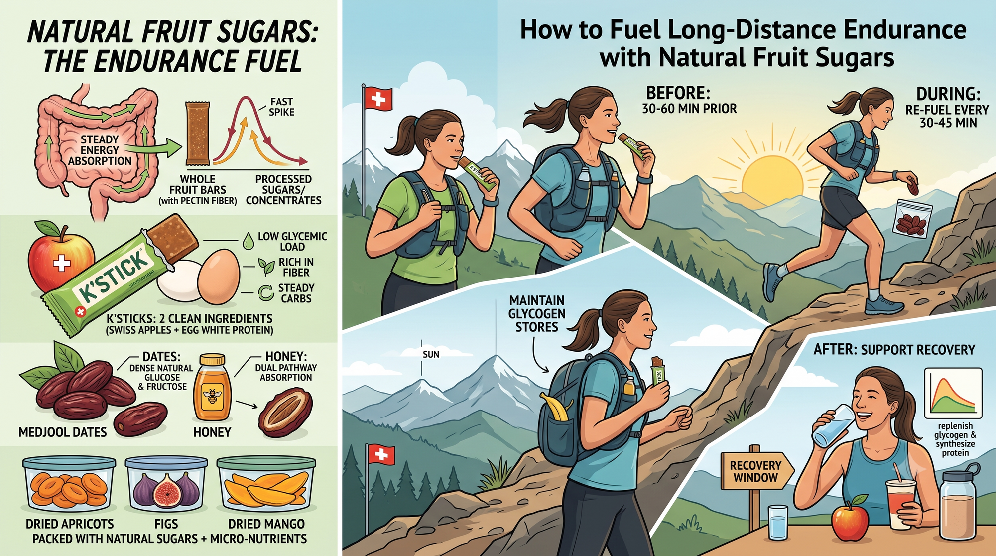 How to Fuel Long-Distance Endurance with Natural Fruit Sugars