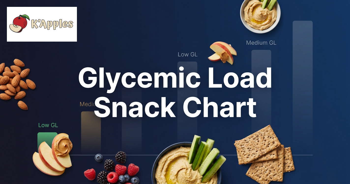 Glycemic Load Snack Chart: Best Low-GL Snacks for Steady Energy in 2026