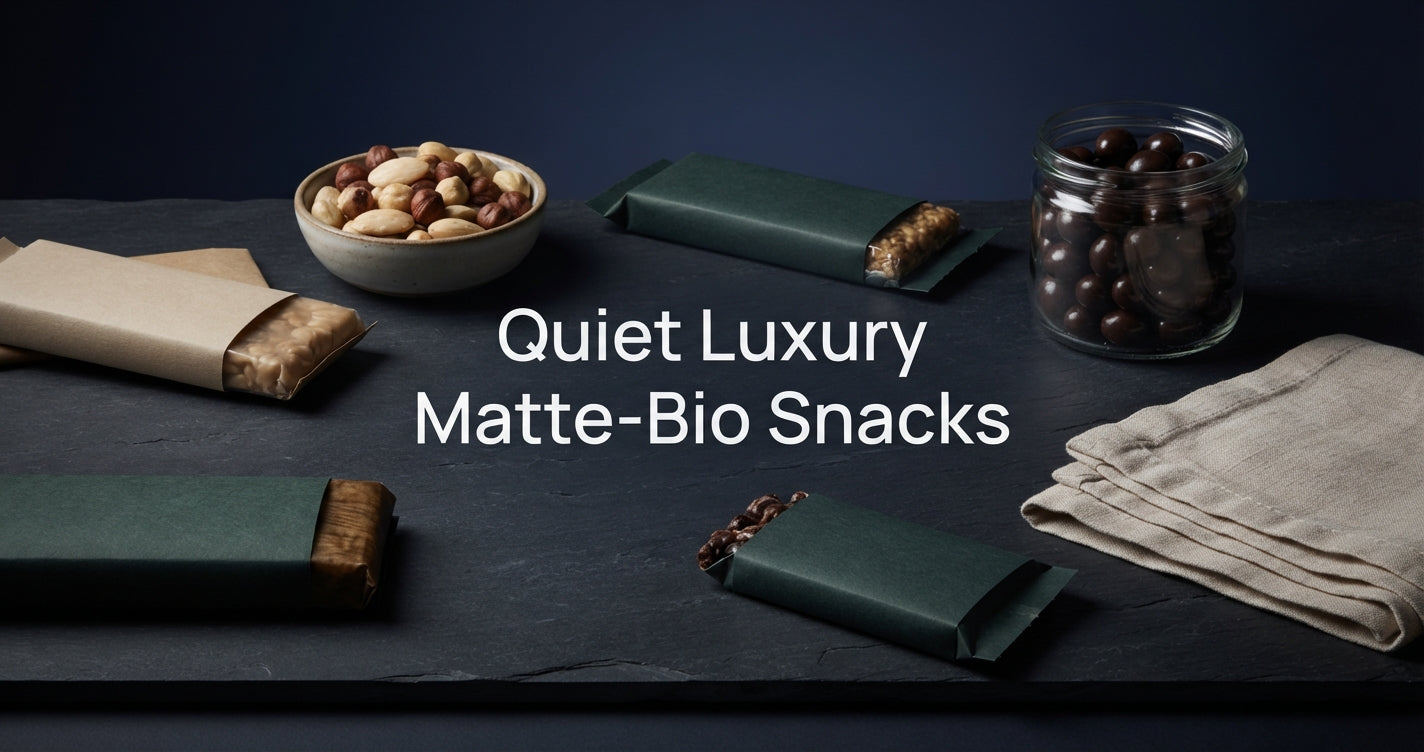 Quiet Luxury 2.0: The 'Matte-Bio' Aesthetic in Everyday Healthy Snacking