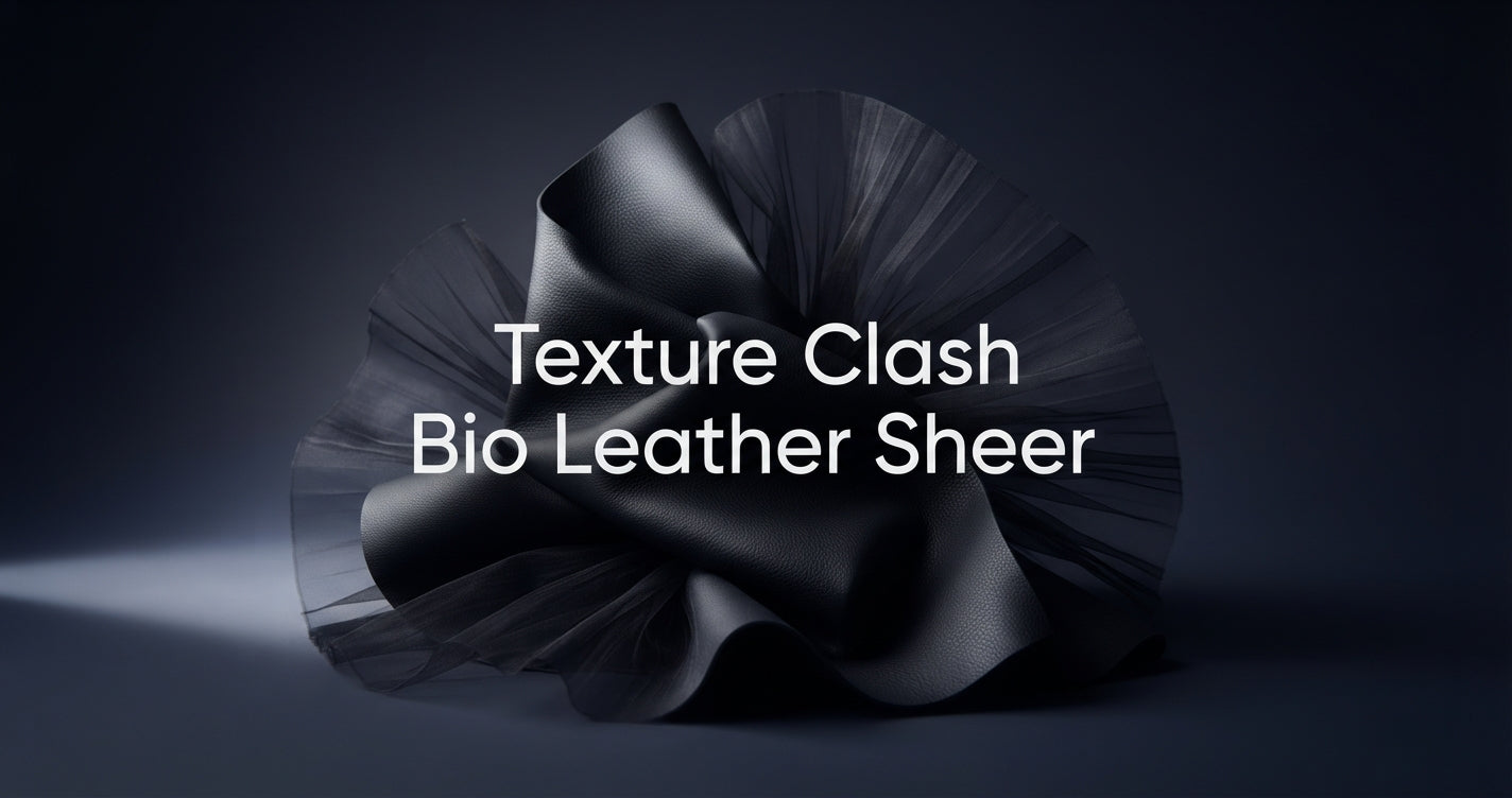 Texture-Clash Styling: Bio-Leather & Sheer, The Best Trend Guide for 2026
