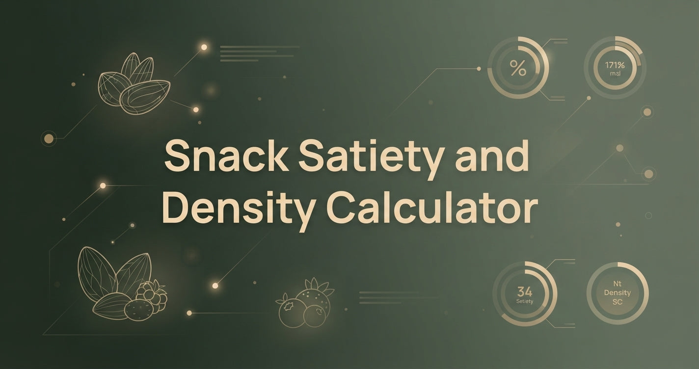 The 2026 Snack Satiety & Nutrient Density Calculator: Which K'Apples Snack Fits Your Day?
