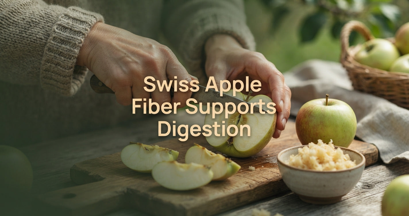 The 4 fiber types in Swiss apples that support digestion (2026 guide)
