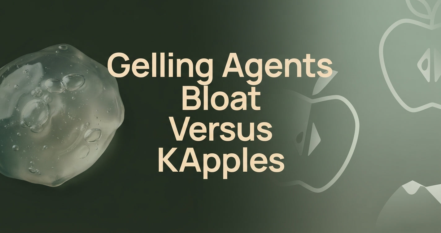 Why Bloating Occurs With Gelling Agents But Not K'Apples