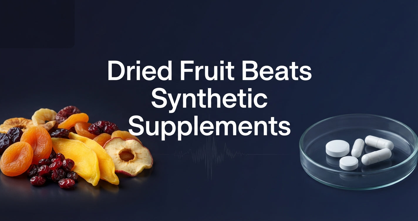 Why Natural Antioxidants in Dried Fruit Outperform Synthetic Supplements in 2026