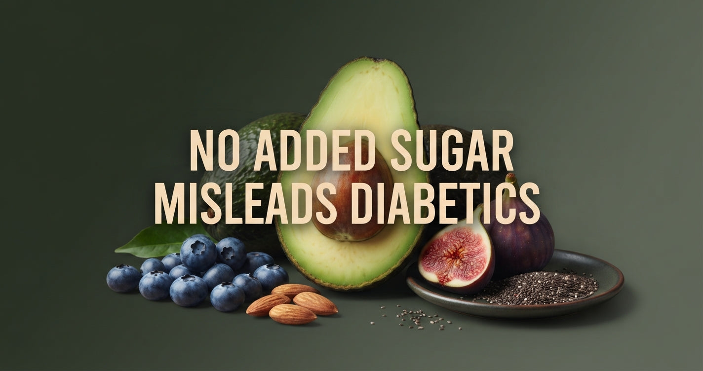Why "No Added Sugar" Claims Often Fail Diabetic Consumers