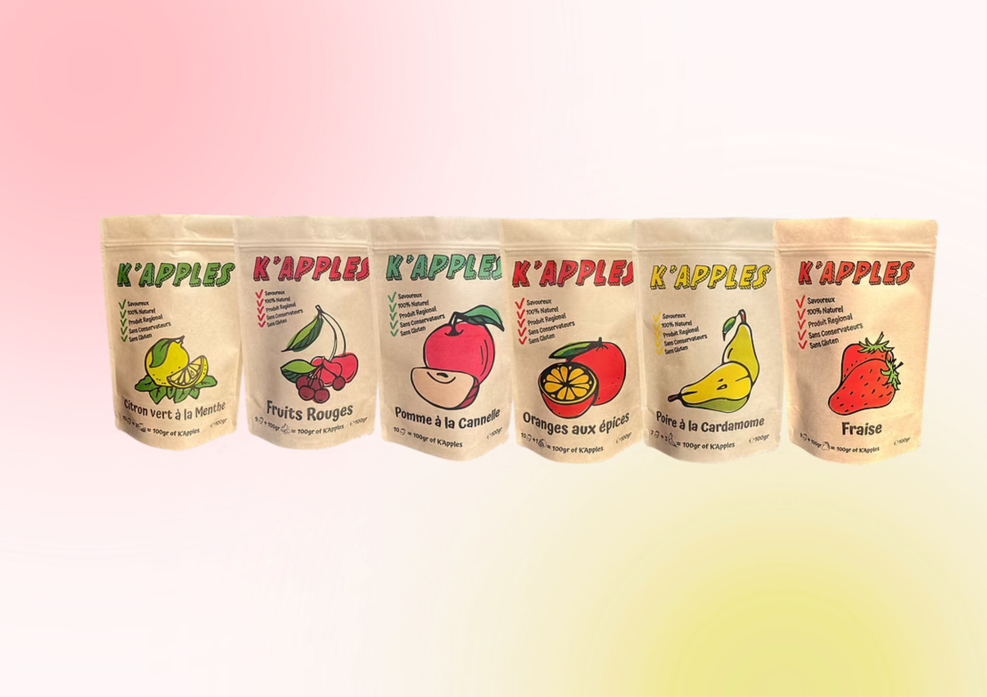 K'Apples. Different kits