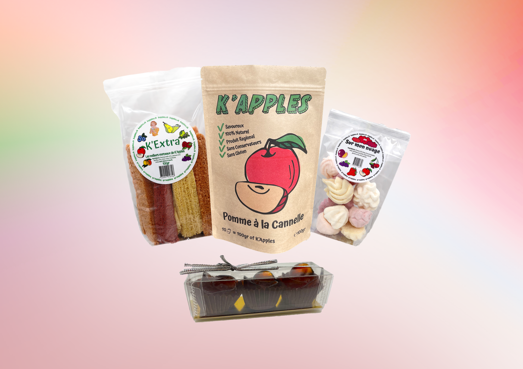 K'Apples. Different kits